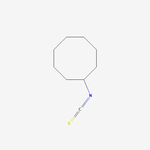 CYCLOOCTYL ISOTHIOCYANATE (CAS: 33522-04-2) - Chemical Structure and Molecular Formula 
