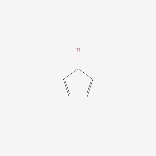 CYCLOPENTADIENYLTHALLIUM (CAS: 34822-90-7) - Chemical Structure and Molecular Formula 