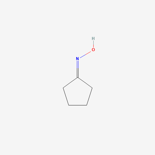 CYCLOPENTANONE OXIME (CAS: 1192-28-5) - Chemical Structure and Molecular Formula 
