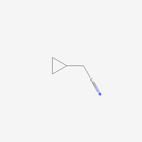 Cyclopropylacetonitrile (CAS: 6542-60-5) - Chemical Structure and Molecular Formula 