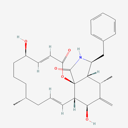 CYTOCHALASIN B (CAS: 14930-96-2) - Chemical Structure and Molecular Formula 