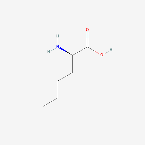 D-Norleucine (CAS: 327-56-0) - Chemical Structure and Molecular Formula 