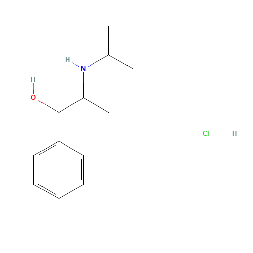 D,L-ERYTHRO-4'-METHYL-A-(1-ISOPROPYLAMINOETHYL) BENZYL ALCOHOL,HYDROCHLORIDE (CAS: 13549-69-4) - Related Chemical Product