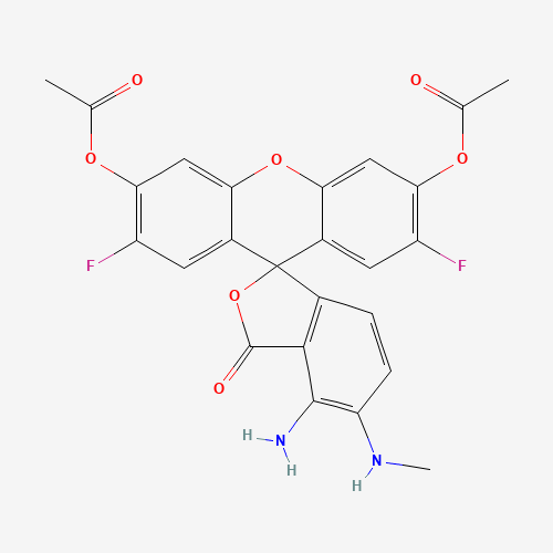 4-Amino-5-methylamino-2',7'-difluorofluoresceindiacetate (CAS: 254109-22-3) - Related Chemical Product