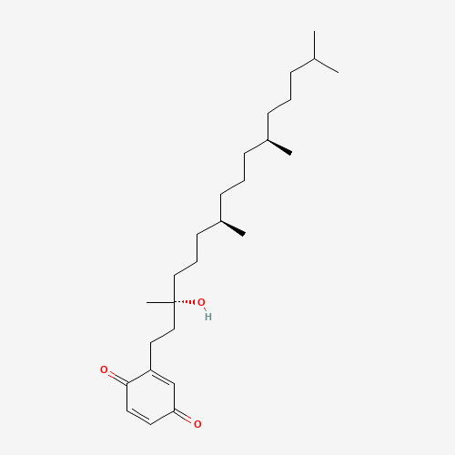 D-ALPHA-TOCOPHEROL QUINONE (CAS: 62726-91-4) - Chemical Structure and Molecular Formula 