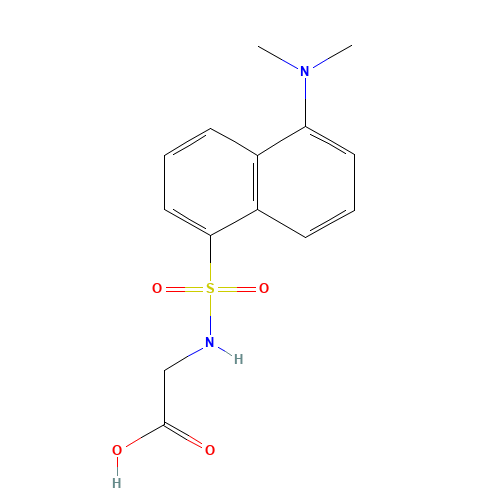 DANSYL-GLYCINE (CAS: 1091-85-6) - Related Chemical Product