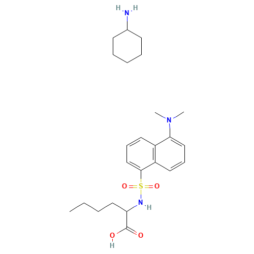 DANSYL-DL-NORLEUCINE CYCLOHEXYLAMMONIUM SALT (CAS: 84540-65-8) - Related Chemical Product