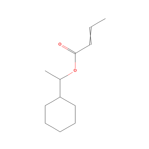 1-cyclohexylethyl 2-butenoate (CAS: 68039-69-0) - Related Chemical Product