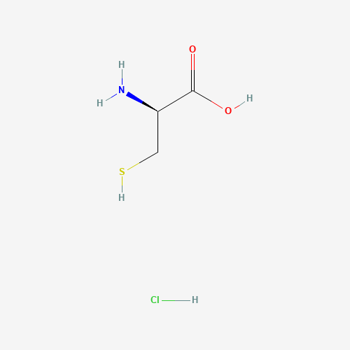 D-Cysteine hydrochloride (CAS: 32443-99-5) - Chemical Structure and Molecular Formula 