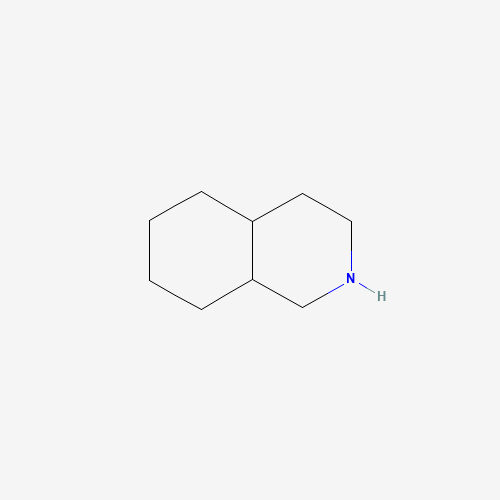 Decahydroisoquinoline (CAS: 6329-61-9) - Chemical Structure and Molecular Formula 