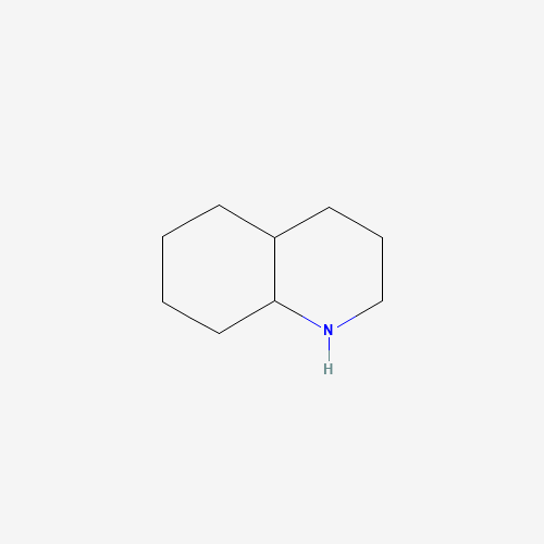 Decahydroquinoline (CAS: 2051-28-7) - Chemical Structure and Molecular Formula 