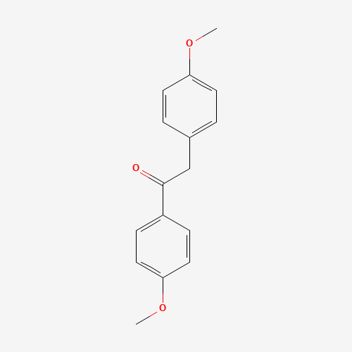 DESOXYANISOIN (CAS: 120-44-5) - Chemical Structure and Molecular Formula 