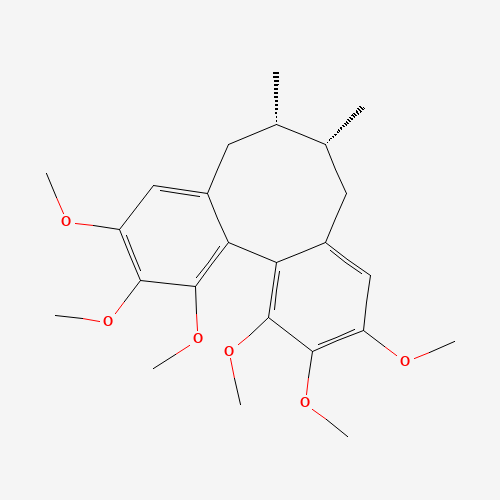 Schisandrin A (CAS: 61281-38-7) - Chemical Structure and Molecular Formula 