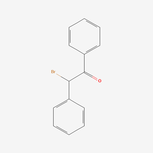 2-BROMO-2-PHENYLACETOPHENONE (CAS: 1484-50-0) - Chemical Structure and Molecular Formula 