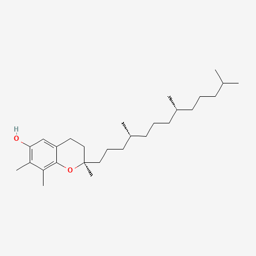D-gamma-Tocopherol (CAS: 54-28-4) - Chemical Structure and Molecular Formula 