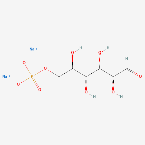 D-Glucose-6-phosphate disodium salt (CAS: 3671-99-6) - Chemical Structure and Molecular Formula 
