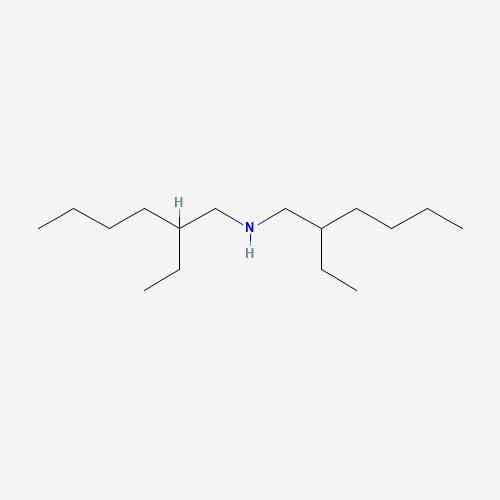 Bis(2-ethylhexyl)amine (CAS: 106-20-7) - Chemical Structure and Molecular Formula 