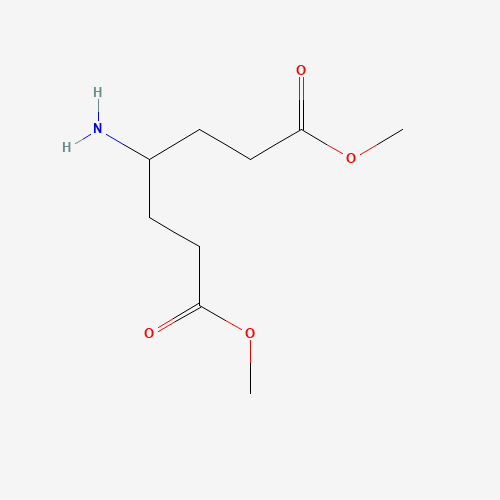 DI-(BETA-CARBOMETHOXYETHYL)METHYLAMINE (CAS: 108-83-3) - Chemical Structure and Molecular Formula 