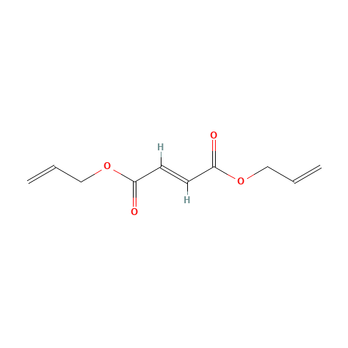 DIALLYL FUMARATE (CAS: 2807-54-7) - Chemical Structure and Molecular Formula 
