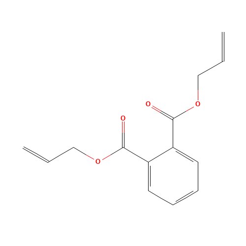 Diallyl phthalate (CAS: 131-17-9) - Chemical Structure and Molecular Formula 