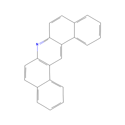 DIBENZ(A,J)ACRIDINE (CAS: 224-42-0) - Chemical Structure and Molecular Formula 