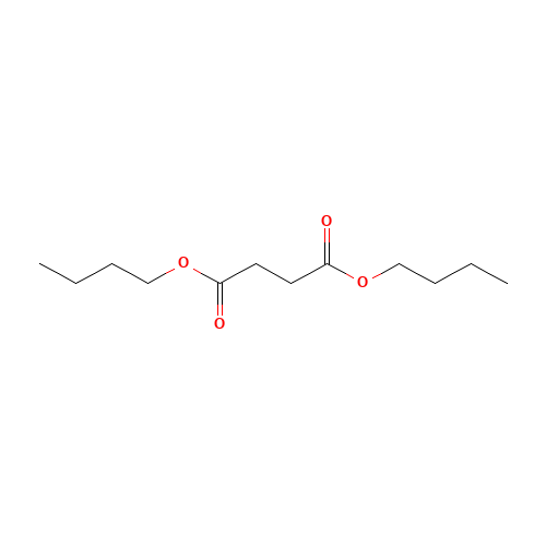 Dibutyl succinate (CAS: 141-03-7) - Chemical Structure and Molecular Formula 