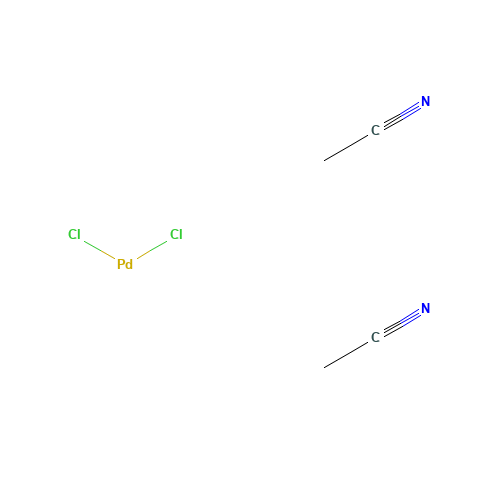 Bis(acetonitrile)dichloropalladium(II) (CAS: 14592-56-4) - Related Chemical Product