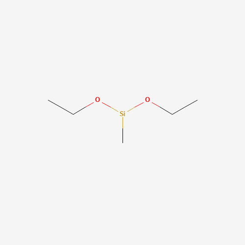 Diethoxymethylsilane (CAS: 2031-62-1) - Chemical Structure and Molecular Formula 