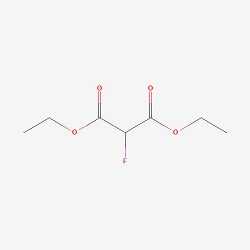 Diethyl fluoromalonate (CAS: 685-88-1) - Chemical Structure and Molecular Formula 