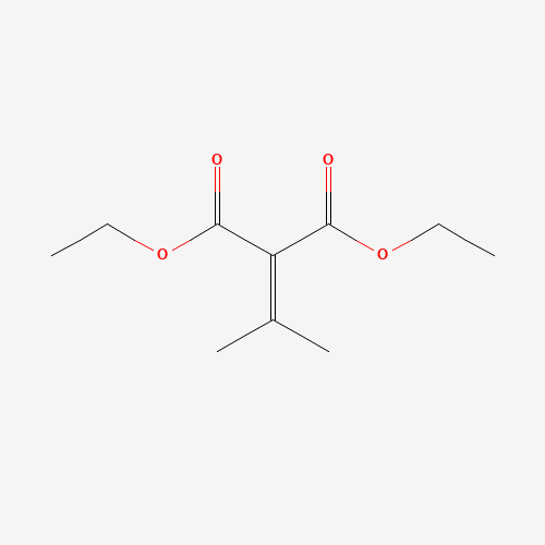 Diethyl isopropylidenemalonate (CAS: 6802-75-1) - Chemical Structure and Molecular Formula 