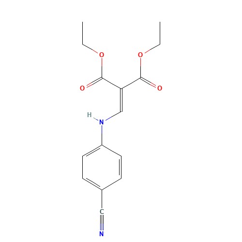 DIETHYL (4-CYANOPHENYLAMINO)METHYLENEMALONATE (CAS: 26832-90-6) - Related Chemical Product
