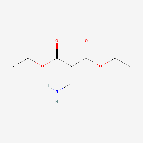 DIETHYL AMINOMETHYLENEMALONATE (CAS: 6296-99-7) - Chemical Structure and Molecular Formula 
