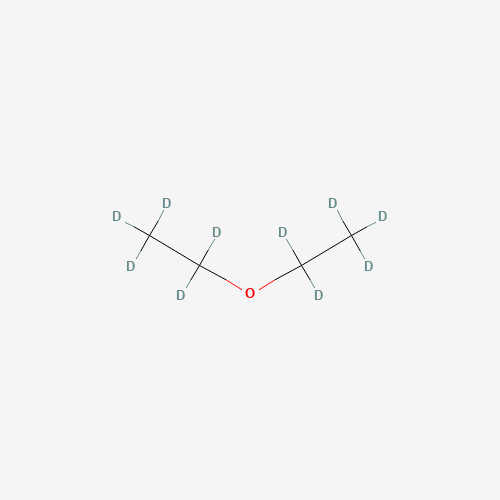 DIETHYL ETHER-D10 (CAS: 2679-89-2) - Chemical Structure and Molecular Formula 
