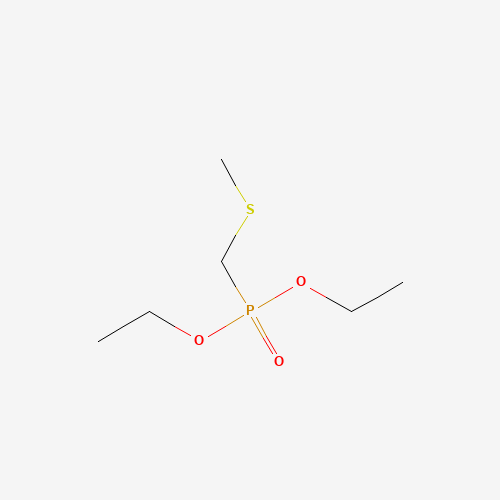 DIETHYL METHYLTHIOMETHYLPHOSPHONATE (CAS: 28460-01-7) - Chemical Structure and Molecular Formula 