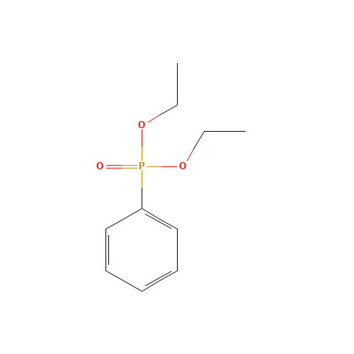 DIETHYL PHENYLPHOSPHONATE (CAS: 1754-49-0) - Chemical Structure and Molecular Formula 