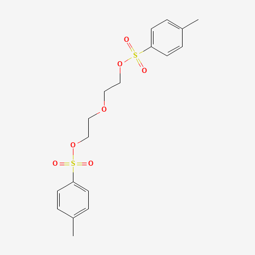 DIETHYLENE GLYCOL BIS(P-TOLUENESULFONATE) (CAS: 7460-82-4) - Chemical Structure and Molecular Formula 