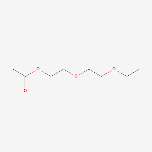 2-(2-Ethoxyethoxy)ethyl acetate (CAS: 112-15-2) - Chemical Structure and Molecular Formula 
