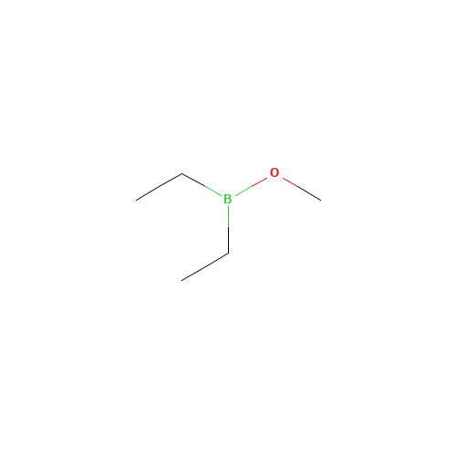 Methoxydiethylborane (CAS: 7397-46-8) - Chemical Structure and Molecular Formula 