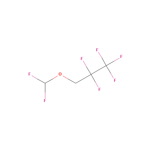 2,2,3,3,3-PENTAFLUOROPROPYL DIFLUOROMETHYL ETHER (CAS: 56860-81-2) - Related Chemical Product