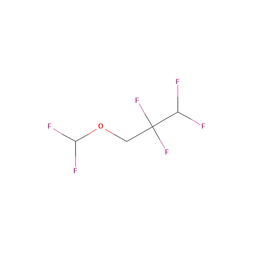 2,2,3,3-TETRAFLUOROPROPYL DIFLUOROMETHYL ETHER (CAS: 35042-99-0) - Related Chemical Product