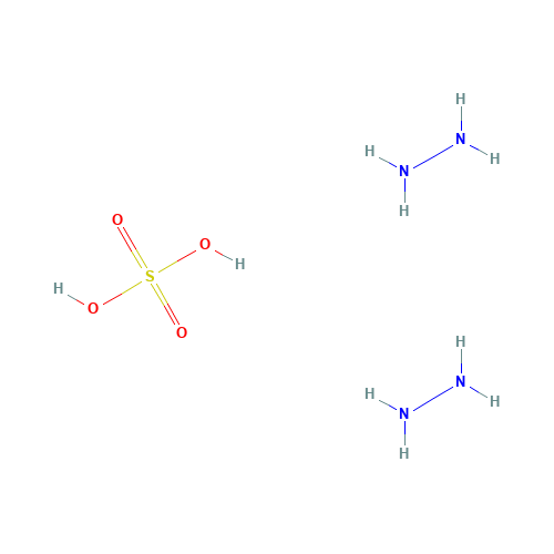 DIHYDRAZINE SULFATE,98 (CAS: 13464-80-7) - Chemical Structure and Molecular Formula 