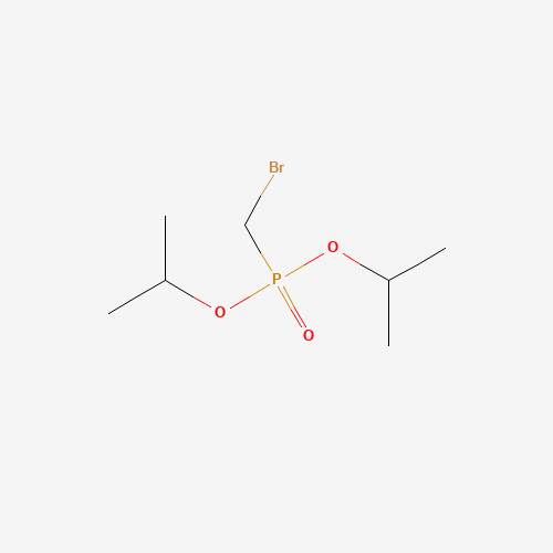 DIISOPROPYL BROMOMETHYLPHOSPHONATE (CAS: 98432-80-5) - Chemical Structure and Molecular Formula 