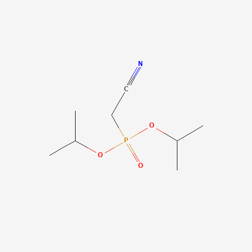 DIISOPROPYL CYANOMETHYLPHOSPHONATE,97 (CAS: 58264-04-3) - Chemical Structure and Molecular Formula 