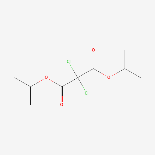 DIISOPROPYL DICHLOROMALONATE (CAS: 174300-34-6) - Chemical Structure and Molecular Formula 