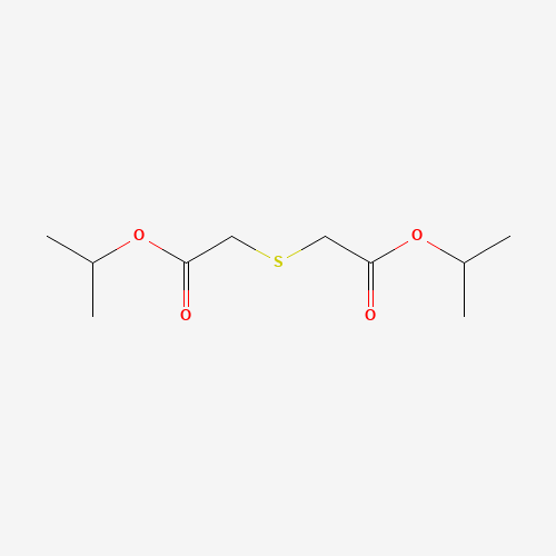 DIISOPROPYL THIODIGLYCOLATE (CAS: 58415-97-7) - Chemical Structure and Molecular Formula 