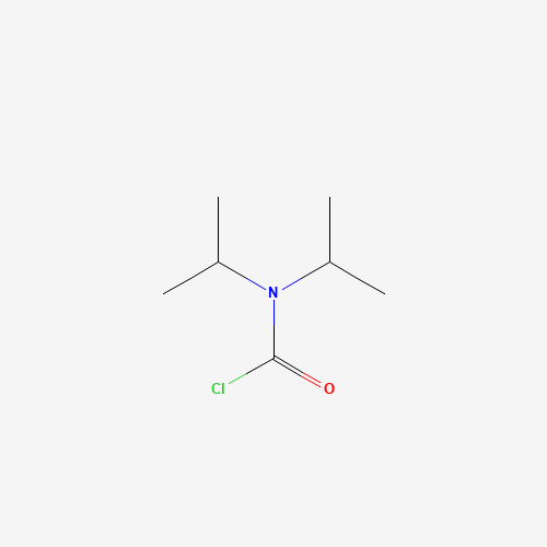DIISOPROPYLCARBAMOYL CHLORIDE (CAS: 19009-39-3) - Chemical Structure and Molecular Formula 
