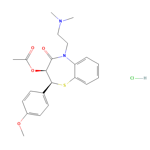 Dilthiazem hydrochloride (CAS: 33286-22-5) - Related Chemical Product