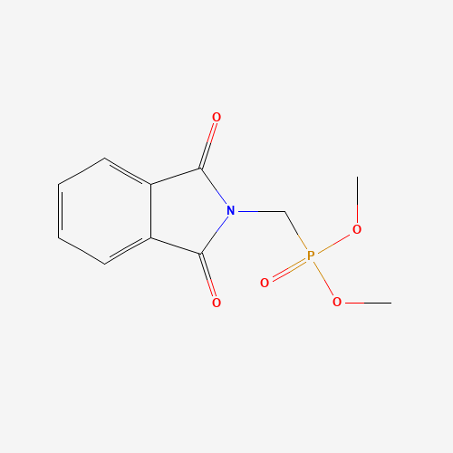 DIMETHYL PHTHALIMIDOMETHYLPHOSPHONATE (CAS: 28447-26-9) - Chemical Structure and Molecular Formula 
