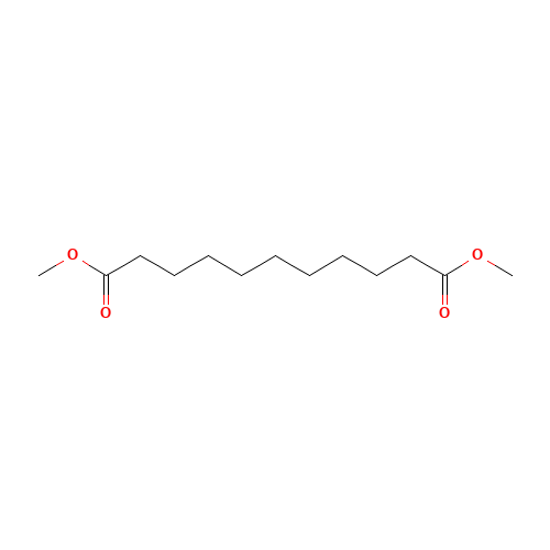 DIMETHYL UNDECANEDIOATE (CAS: 4567-98-0) - Chemical Structure and Molecular Formula 