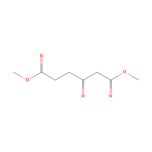 DIMETHYL 3-OXOADIPATE (CAS: 5457-44-3) - Chemical Structure and Molecular Formula 